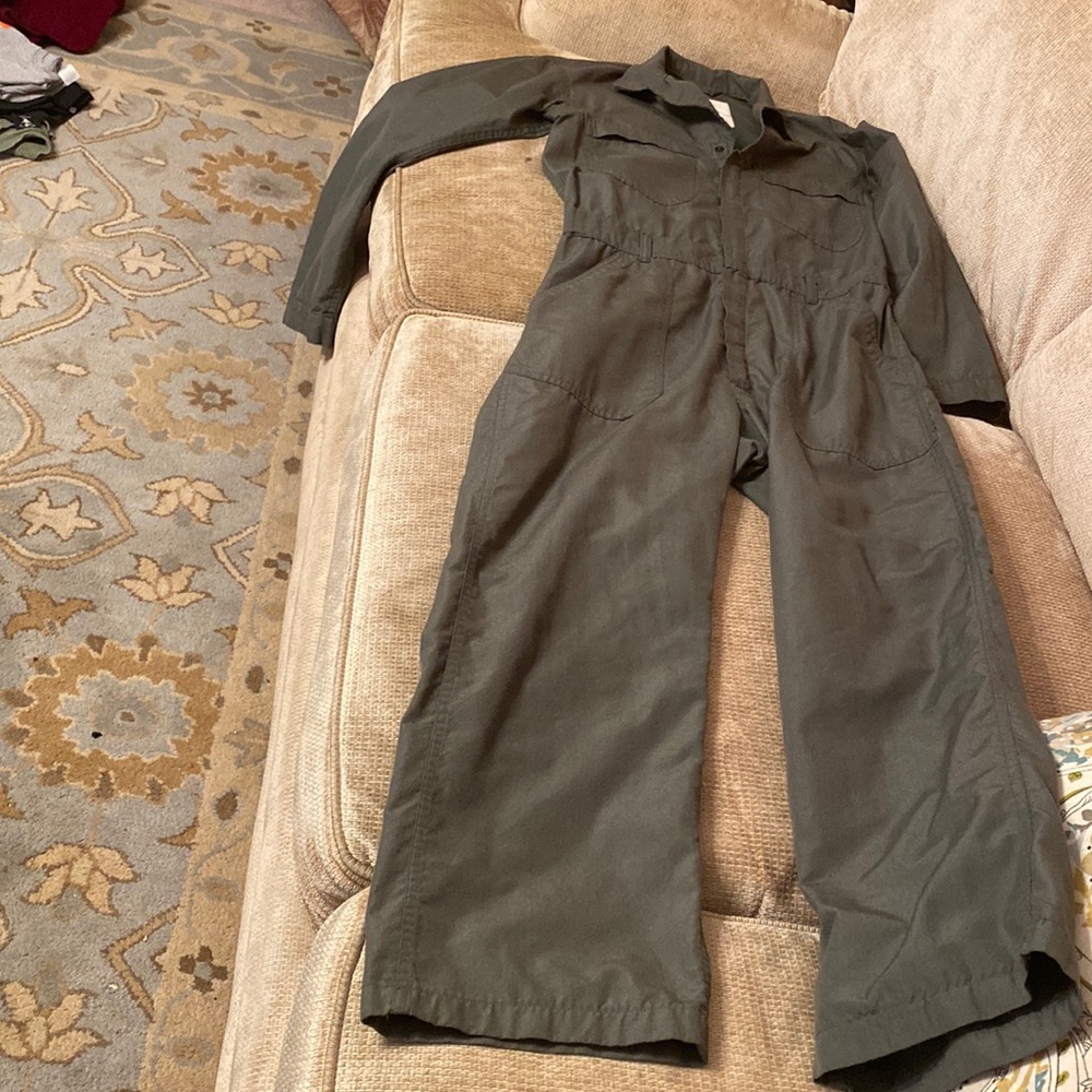 Vintage Military jumper overalls size 38R $50